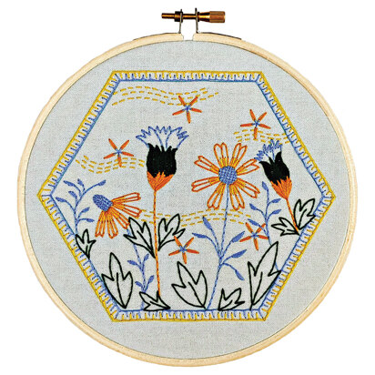 Cozyblue Handmade  Summer Breeze Embroidery Kit