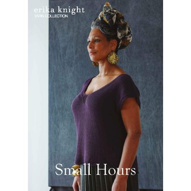Small Hours Top in Erika Knight Studio Linen - Downloadable PDF