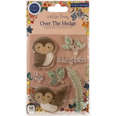 Craft Consortium A5 Clear Stamps - Olivia The Owl