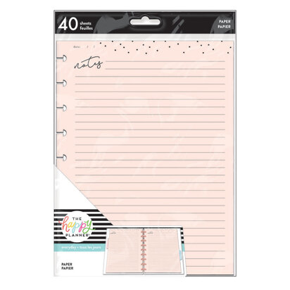 The Happy Planner Everyday Neutrals Classic Fill Paper