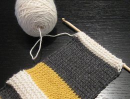 Tunisian Crochet Instructions and Scarf