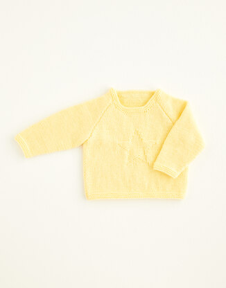 Star Sweater in Hayfield Baby Bonus DK - THBDK5425 - Downloadable PDF