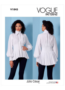 Vogue Misses' Shirt V1845 - Sewing Pattern
