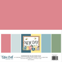 Echo Park Paper New Day Solids Kit