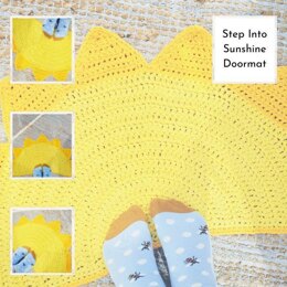 Step Into Sunshine Doormat Pattern