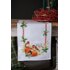 Vervaco Robins In Winter Aida Table Runner Cross Stitch Kit - 32 x 84 cm