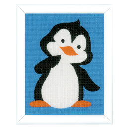 Vervaco Long Stitch Kit: Penguin - 12.5 x 16cm