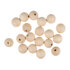 Trimits 50 Piece Wooden Beads: Round - 30mm