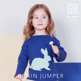 "Kanin Jumper" - Jumper Knitting Pattern in MillaMia Naturally Soft Cotton