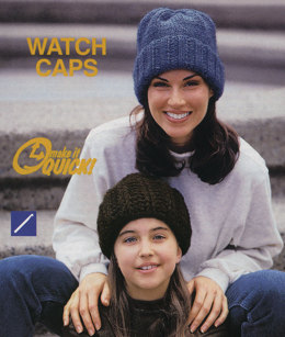 Crochet Watch Cap in Lion Brand Wool-Ease Chunky