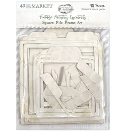 49 and Market Vintage Artistry Essentials – Square File Frame Set