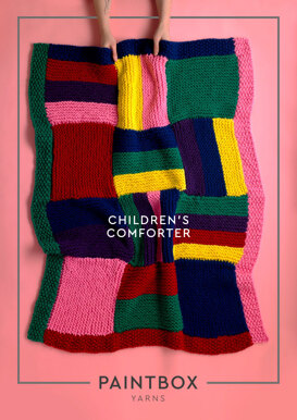 Children's Comforter - Free Knitting Pattern For Home in Paintbox Yarns Wool Mix Super Chunky