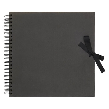 Papermania 12 x 12" Scrapbook - Black
