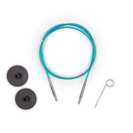 KnitPro Smart Stix Green Single Cord - 56cm to make 80cm needle