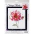 Design Works Pink Floral Counted Cross Stitch Kit - 8in x 10in