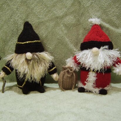 Wizard and Santa Gnomes