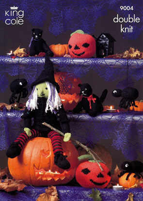 Halloween Set in King Cole Bamboo Cotton DK - 9004
