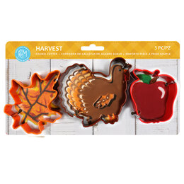 R&M Harvest Cookie Cutters Set of 3