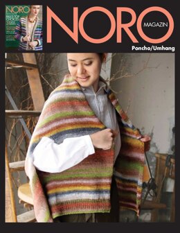 Poncho/Umhang aus Noro Silk Garden Sock - 16065 - Downloadable PDF