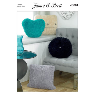 Cushions in James C. Brett Wildcat - JB304 - Downloadable PDF