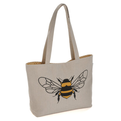 Hobbygift Linen Bee Craft Bag