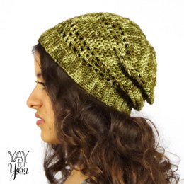 Dots & Dashes Slouchy Hat