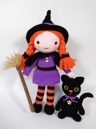 Morgana the Witch and Soots the Cat