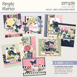 Simple Stories Indigo Garden Card Kit