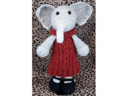 Elephant with Dress and Shoes