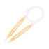 Addi Gold-Glitter Circular Needles 60cm