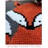 Baby Fox Bobble Stitch Blanket UK terminology by Melu Crochet