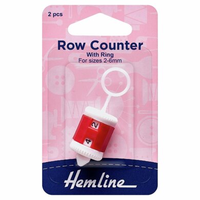 Hemline Row Counter with Ring: 2-6mm