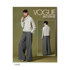 Vogue Misses' Top and Pants V1642 - Paper Pattern, Size L-XL