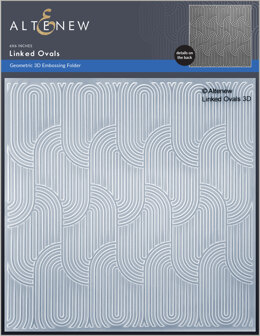Altenew Linked Ovals 3D Embossing Folder