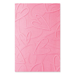 Sizzix Multi-Level Textured Impressions Embossing Folder Romantic by Jennifer Ogborn