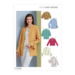 Vogue Misses' Jacket V9338 - Sewing Pattern