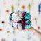 Knit Collage Yarn Sampler Mini Kit - Foggy Blue