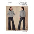 Vogue Misses' and Misses' Petite Jacket and Pants V1831 - Paper Pattern, Size 8-10-12-14-16