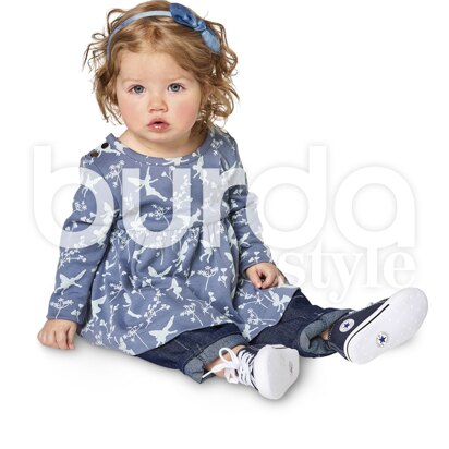 Burda Style Baby's Dress and Bodysuit B9347 - Paper Pattern, Size 3M-2