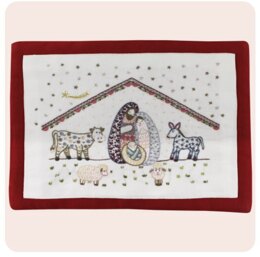 Un Chat Dans L'Aiguille Christmas Nativity Embroidery Kit