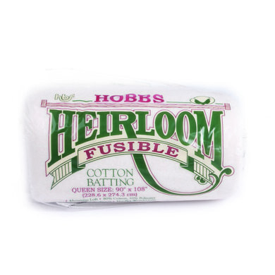 Hobbs Heirloom Fusible Blend Wadding 90x108in (Queen)