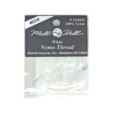 Mill Hill Nymo Thread for Beading, Clear 9yds