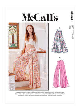 McCall's Misses' Pants M8223 - Sewing Pattern