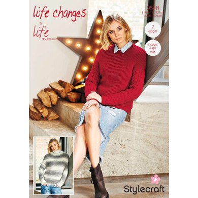 Sweaters in Stylecraft Life DK and Life Changes - 9548 - Downloadable PDF