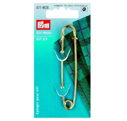 Prym Brass Kilt Pin - 76mm - Gold Coloured