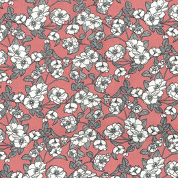 Rose & Hubble Cotton Poplin Printed - CP0756 - Floral Rose