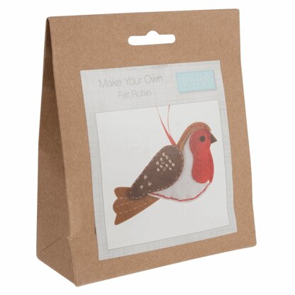 Trimits Felt Decoration Kit: Robin