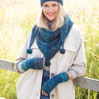 Accessories Knitted in King Cole Autumn Chunky - 5817 - Downloadable PDF