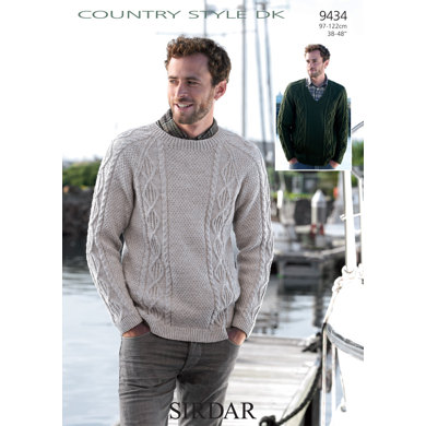 Sweaters in Sirdar Country Style DK - 9434 - Downloadable PDF