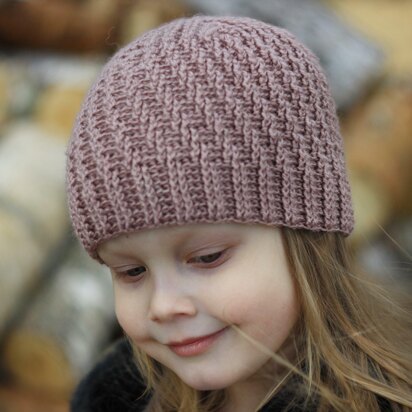 Crochet striped hat
